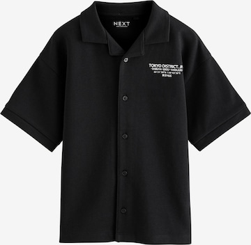 juoda Next Patogus modelis Marškiniai: priekis