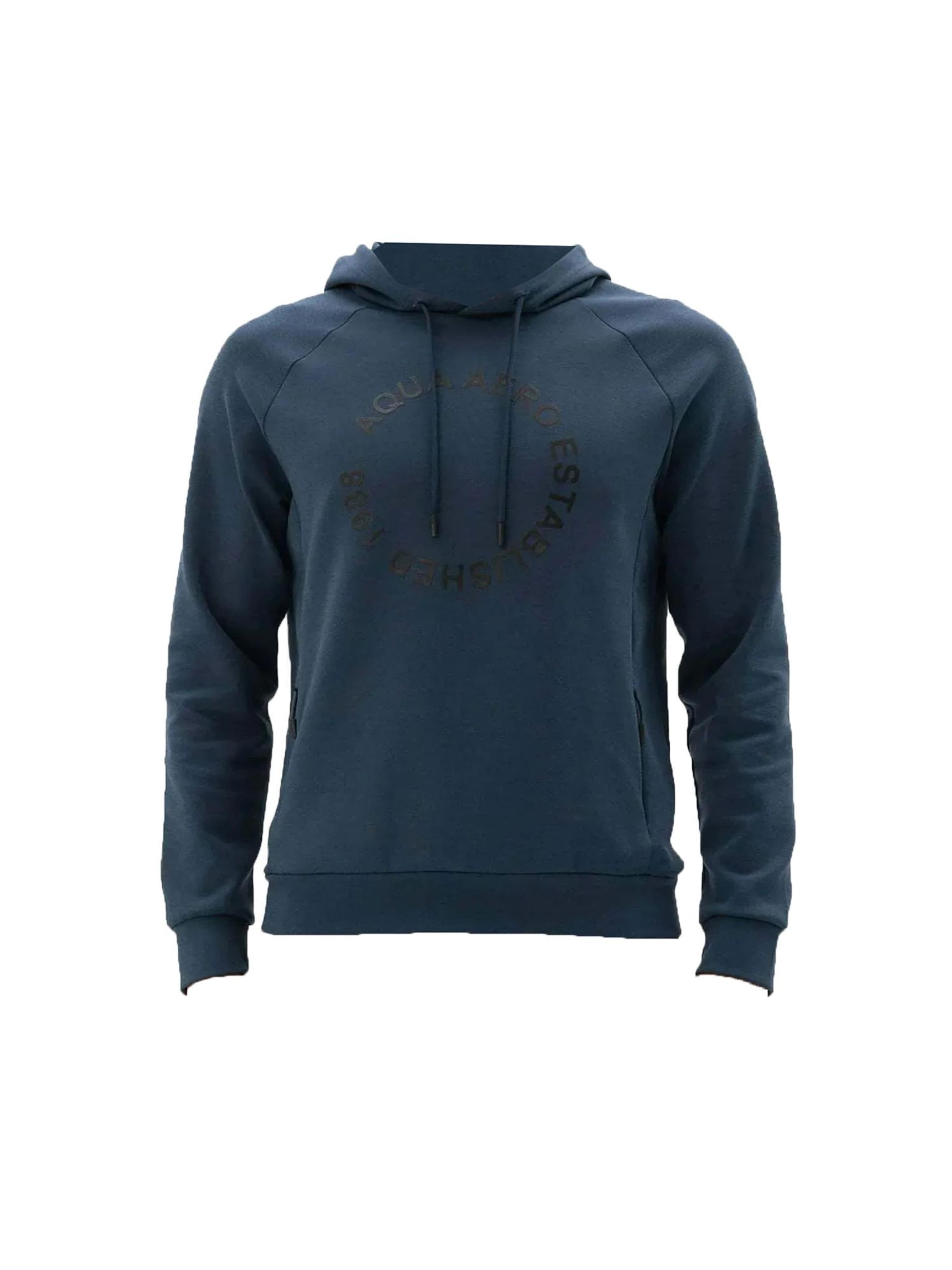 Bluză de molton de la Arma pe albastru: față