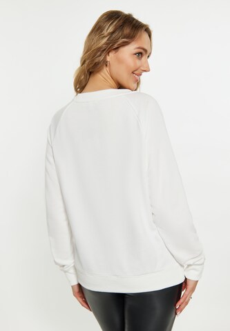 Sweat-shirt faina en blanc