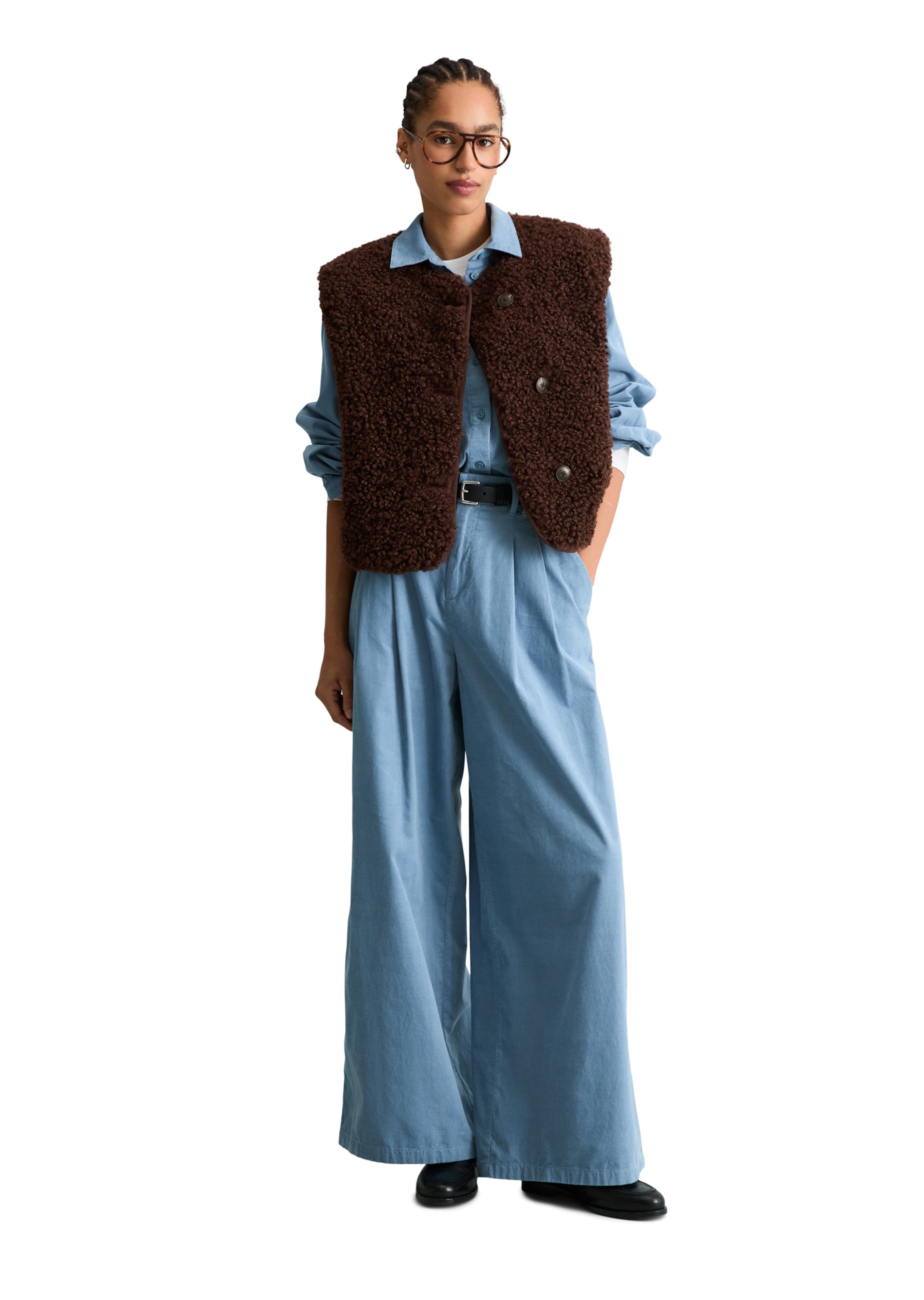 Marc O'Polo DENIM Bodywarmer in Bruin
