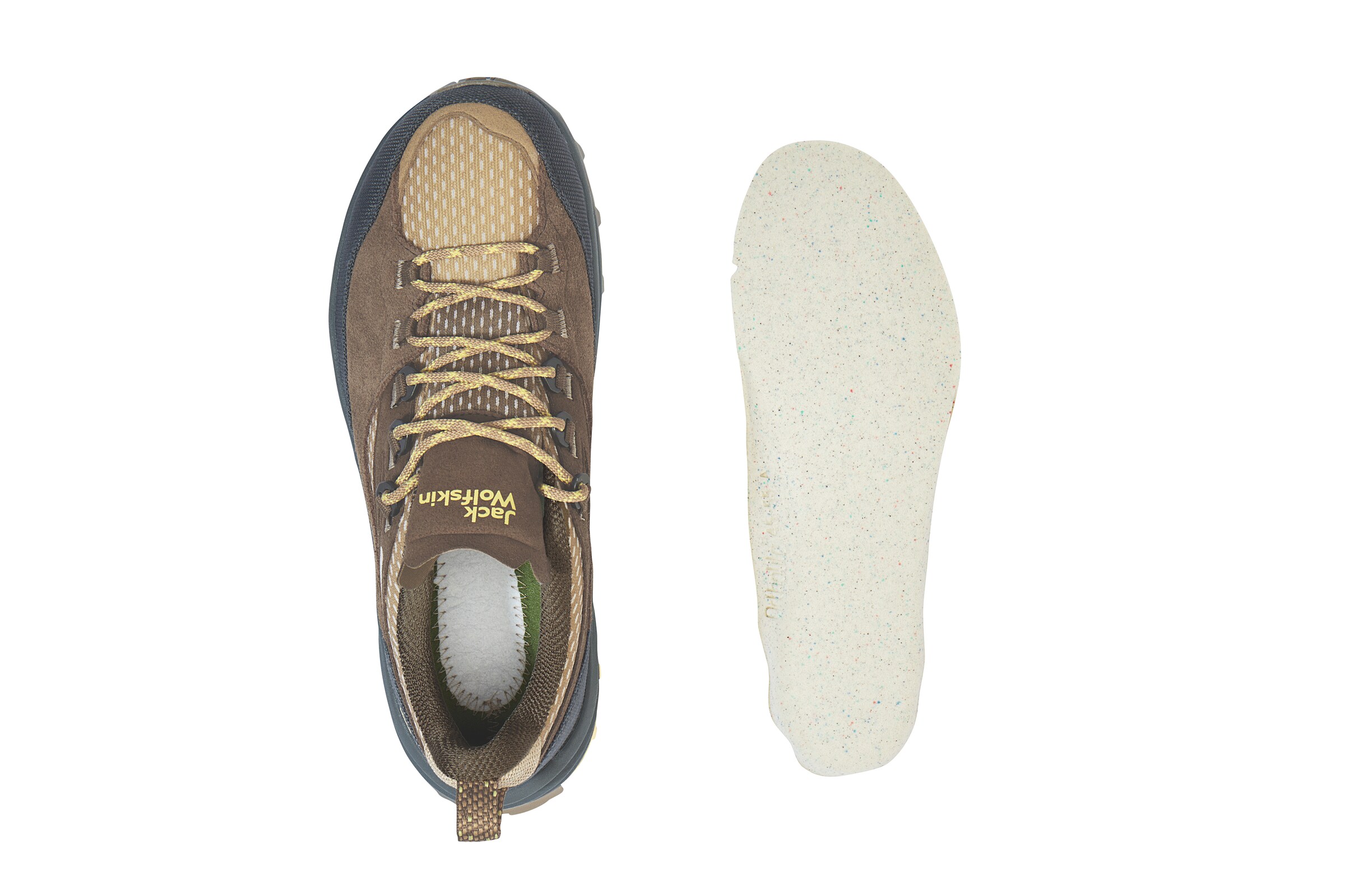 JACK WOLFSKIN Flats in Brown