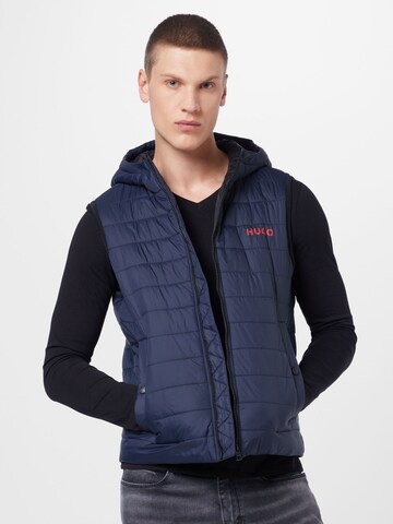 HUGO Vest 'Beneto' in Blue: front