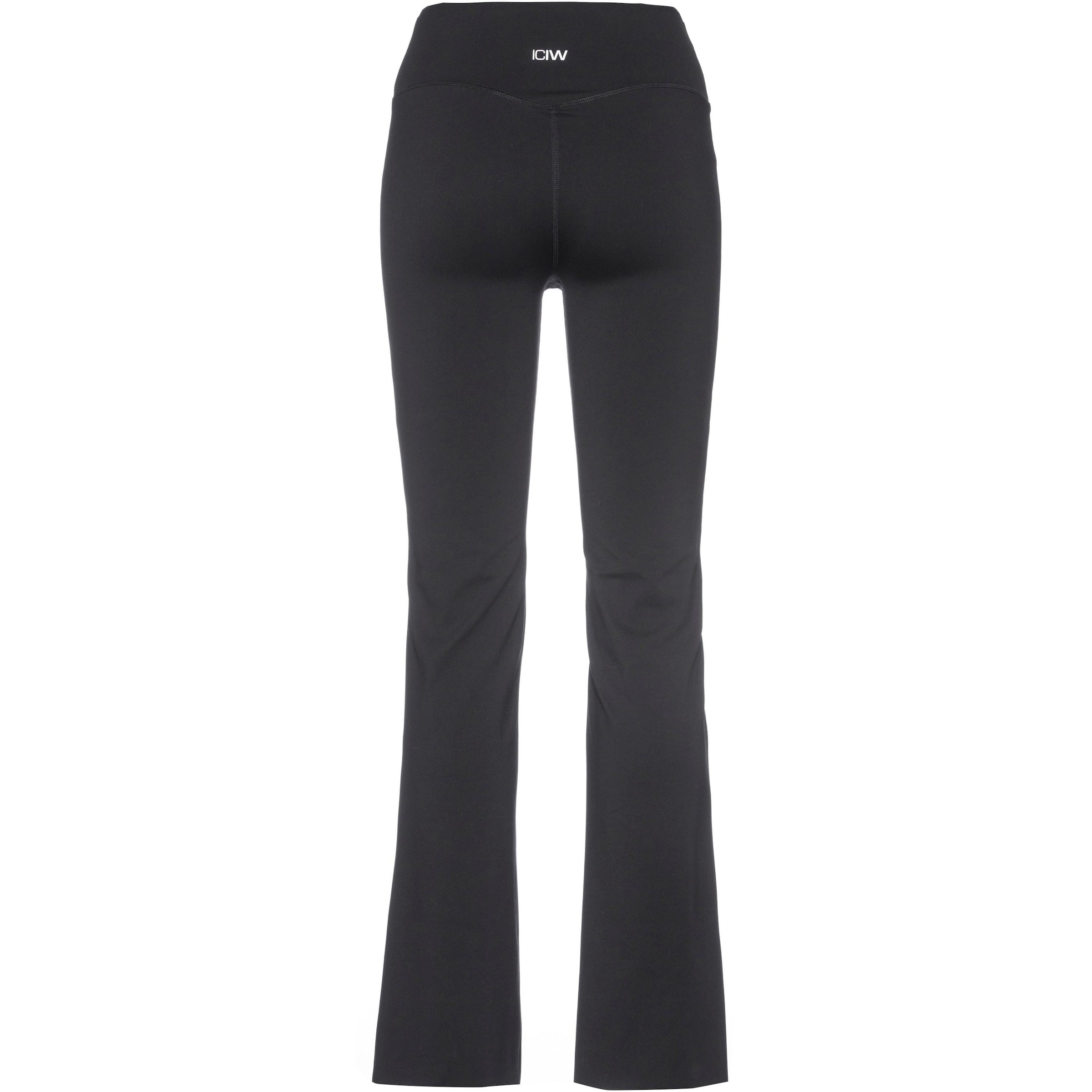 évasé Pantalon de sport 'Nimble' ICANIWILL en noir