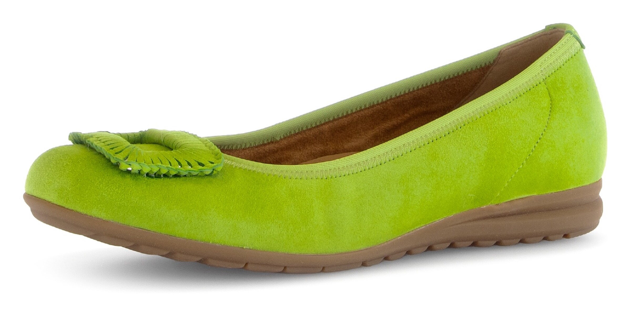 GABOR Ballerina in Grün: Vorderseite
