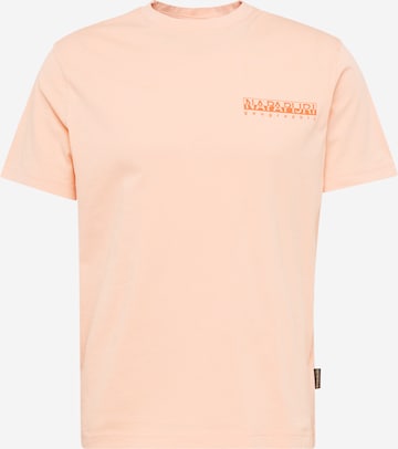 NAPAPIJRI Shirt 'GOUIN' in Orange: front