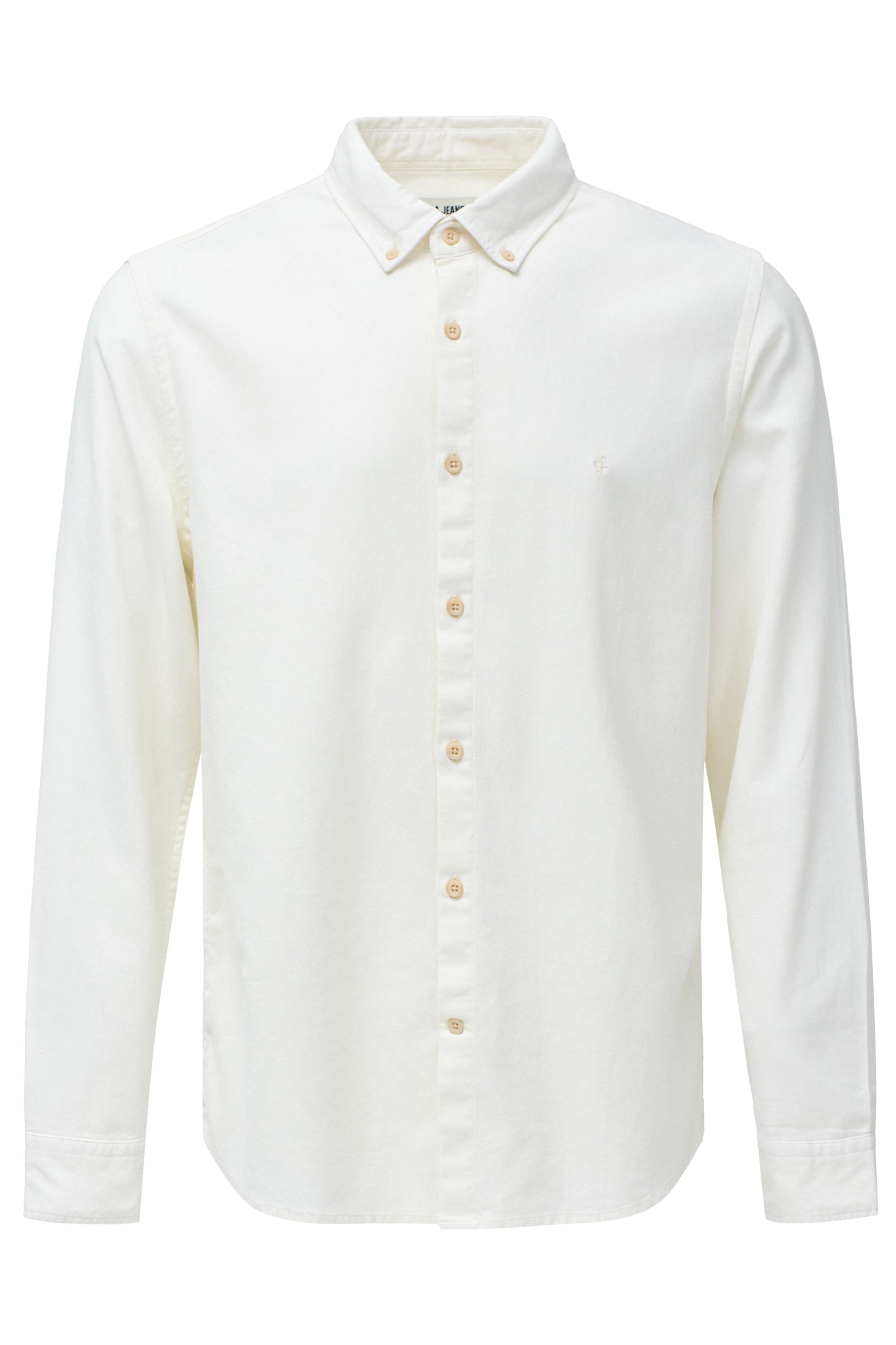 Salsa Jeans Regular fit Button Up Shirt in White: front