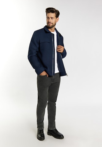 DreiMaster Vintage Between-season jacket 'Altiplano' in Blue