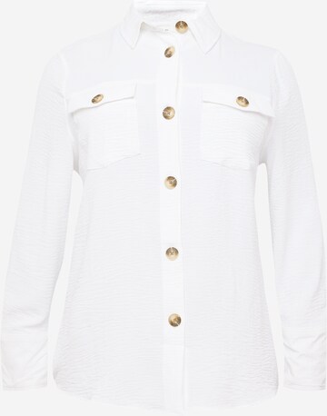River Island Plus Blouse in Wit: voorkant