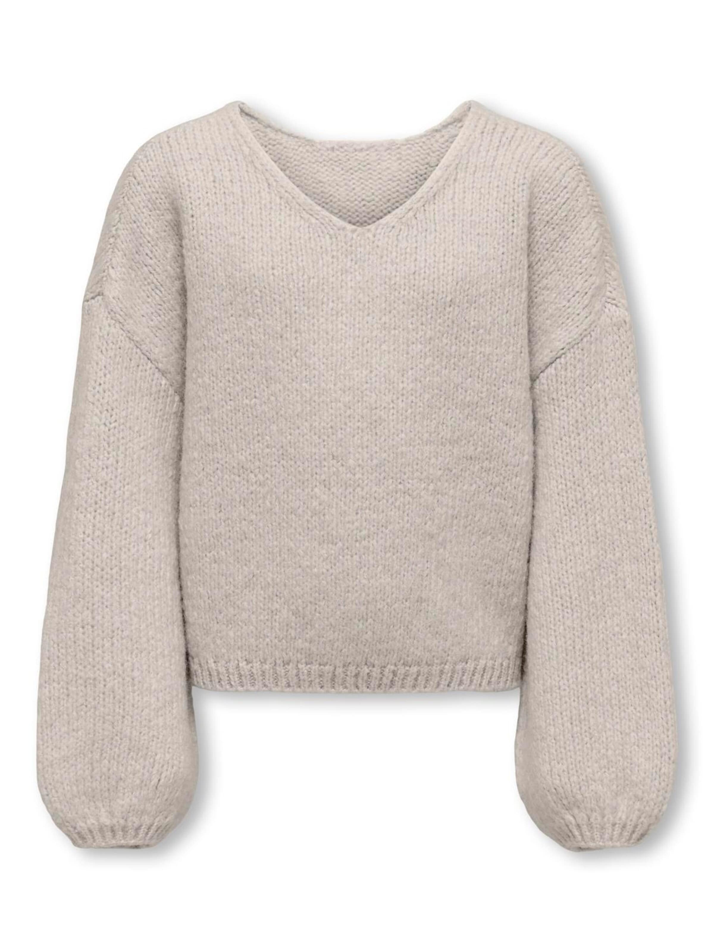 KIDS ONLY GIRL Trui 'KOGDINEA' in Grijs: voorkant