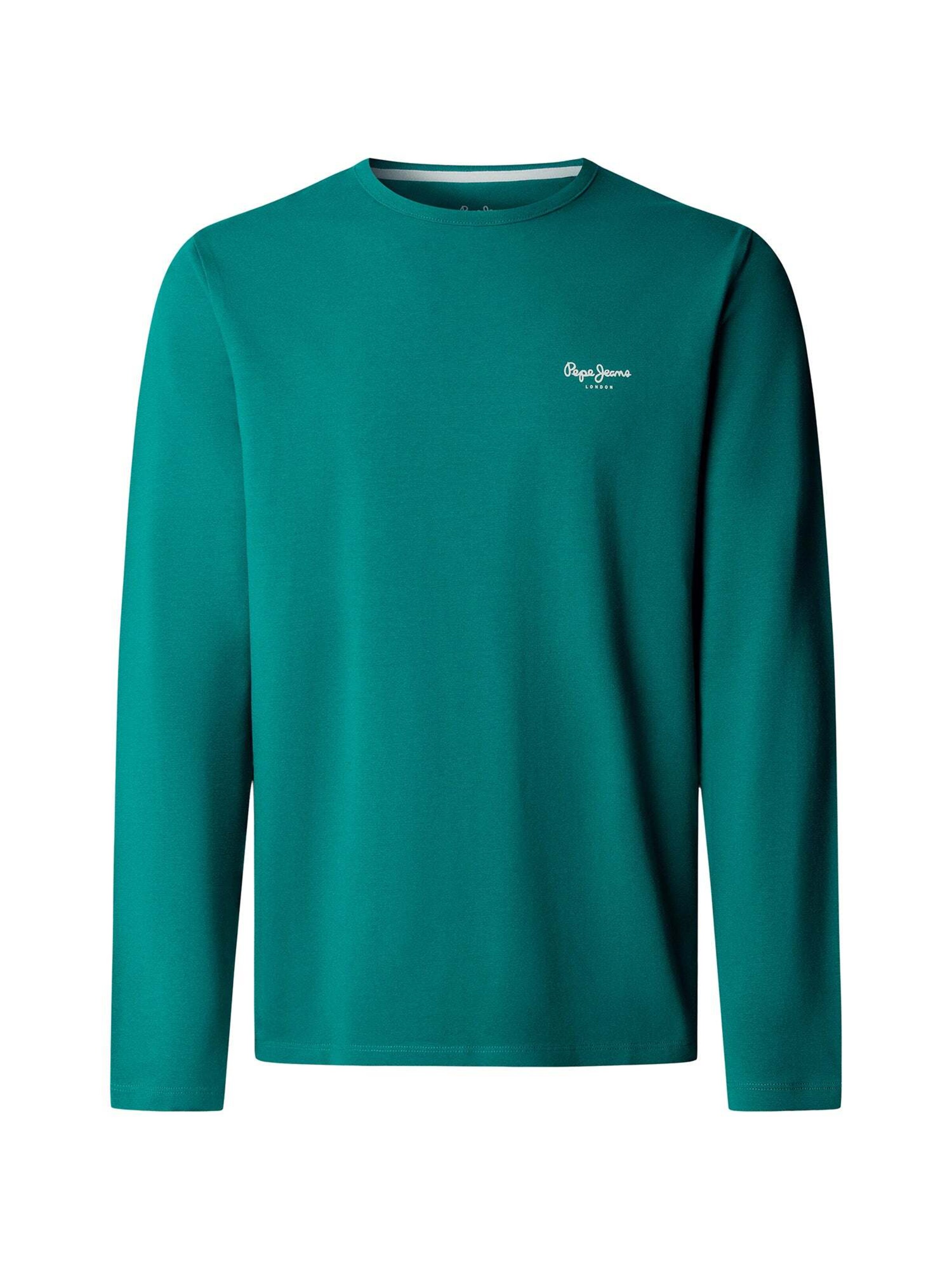 Sweat-shirt Pepe Jeans en vert : devant