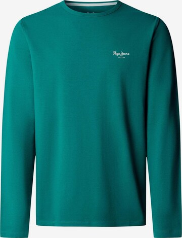 Sweat-shirt Pepe Jeans en vert : devant