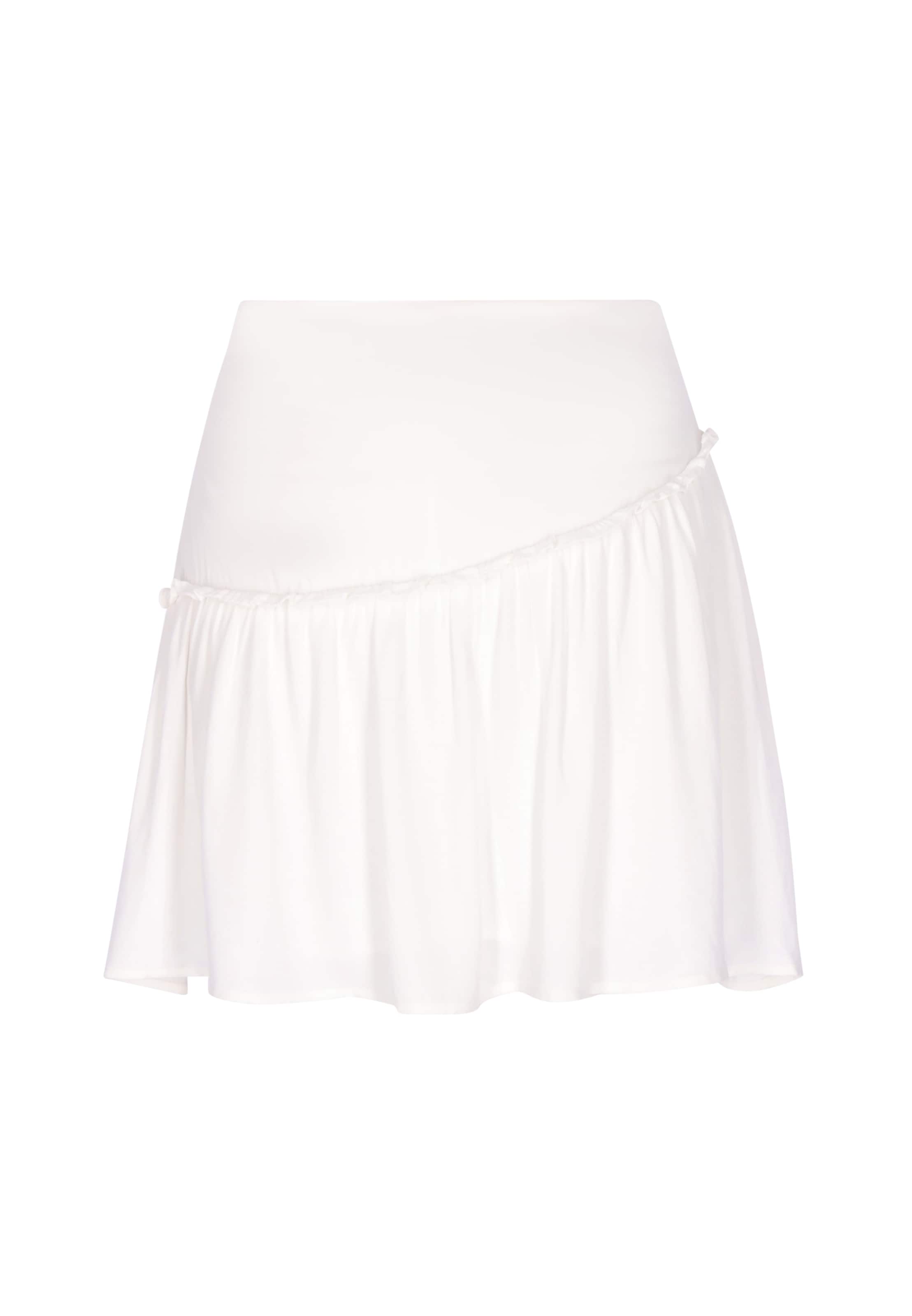 Jupe 'Festival' IZIA en blanc : devant