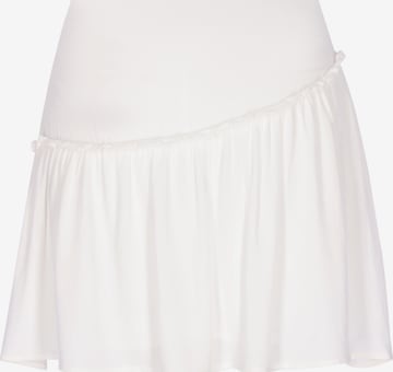 Jupe 'Festival' IZIA en blanc : devant