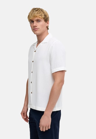 Kronstadt Regular fit Overhemd 'Fawn' in Wit