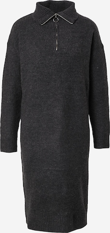 SISTERS POINT Knitted dress in Grey: front