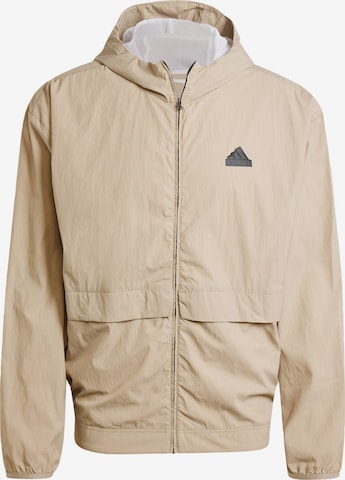 ADIDAS SPORTSWEAR Sportsweatshirt in Beige: voorkant