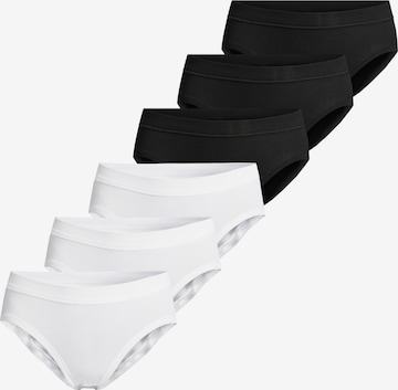 CON-TA Panty 'Feinripp' in Mixed colors: front