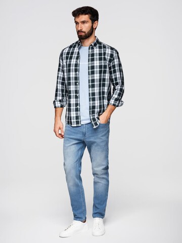 Ombre Tapered Sportsbukser i blå