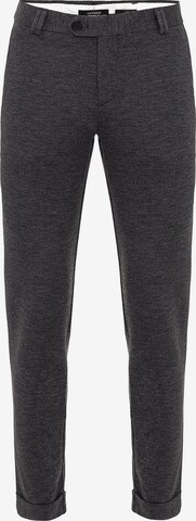 Coupe slim Pantalon Antioch en gris : devant