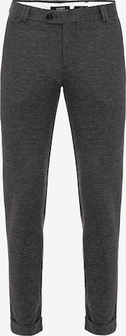 Coupe slim Pantalon Antioch en gris : devant