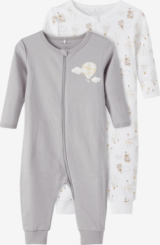 NAME IT Pajamas in Grey: front