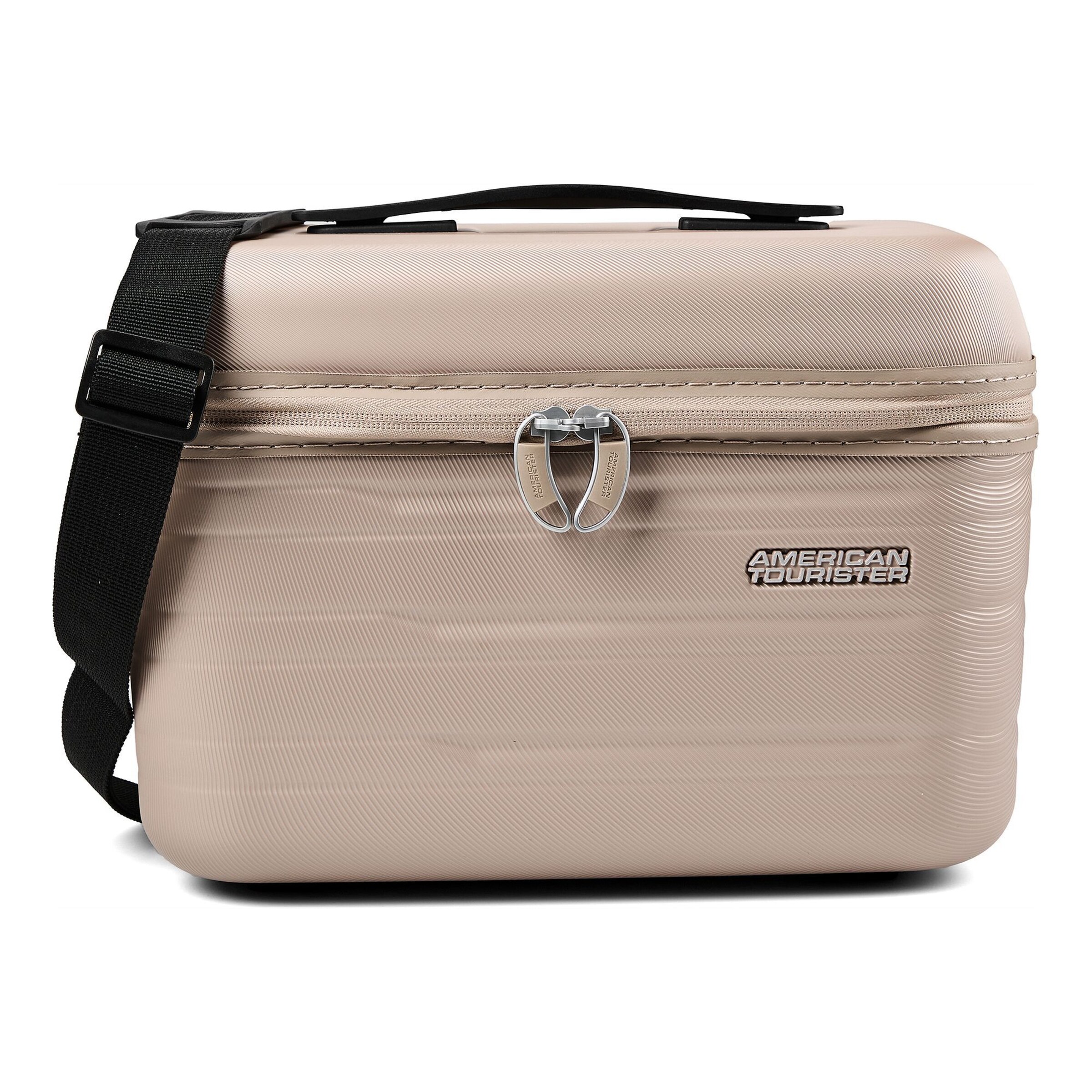 Trousses de toilette 'Flashline' American Tourister en beige : devant