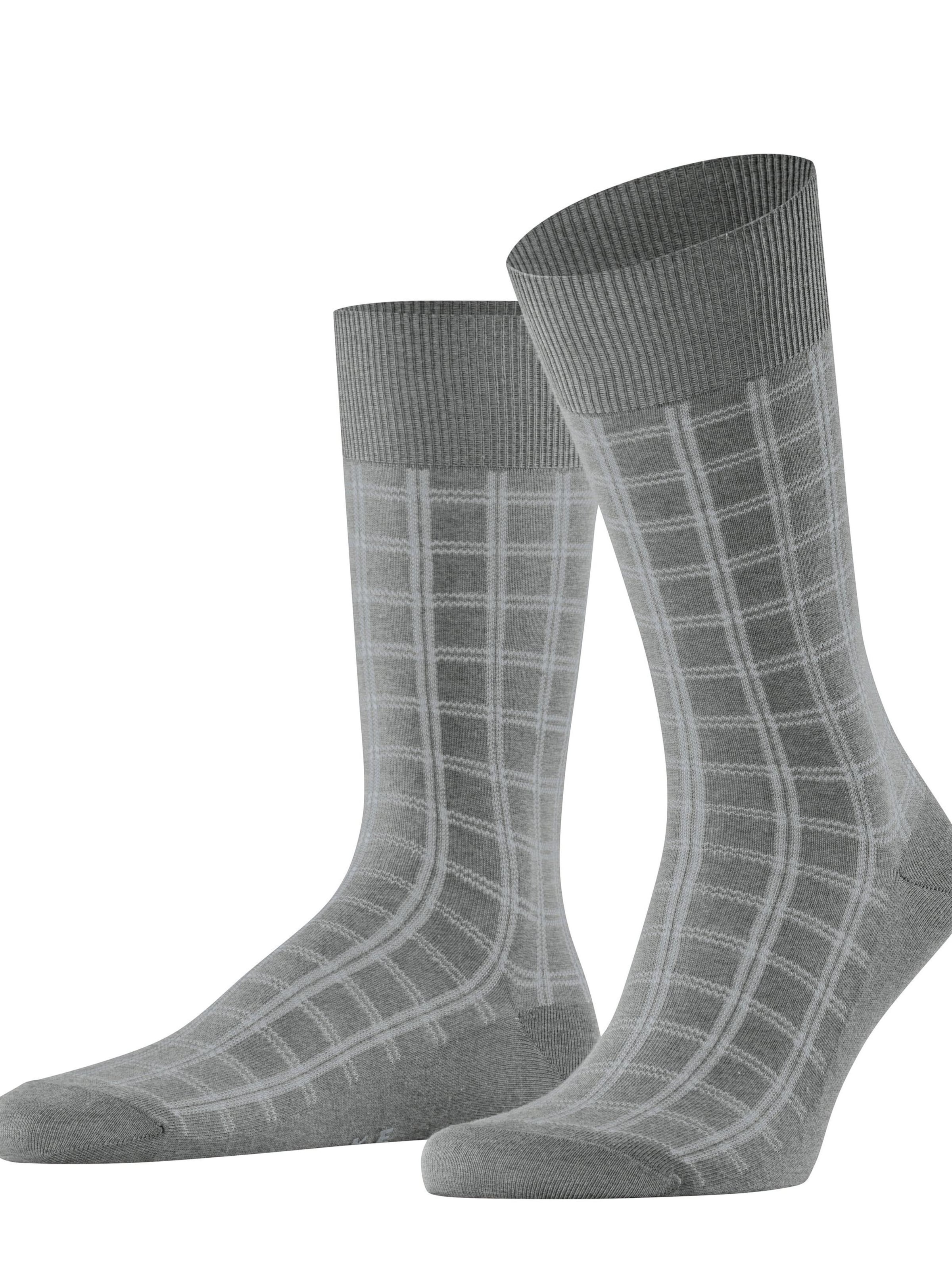 FALKE Socks 'Modern Tailor' in Grey: front