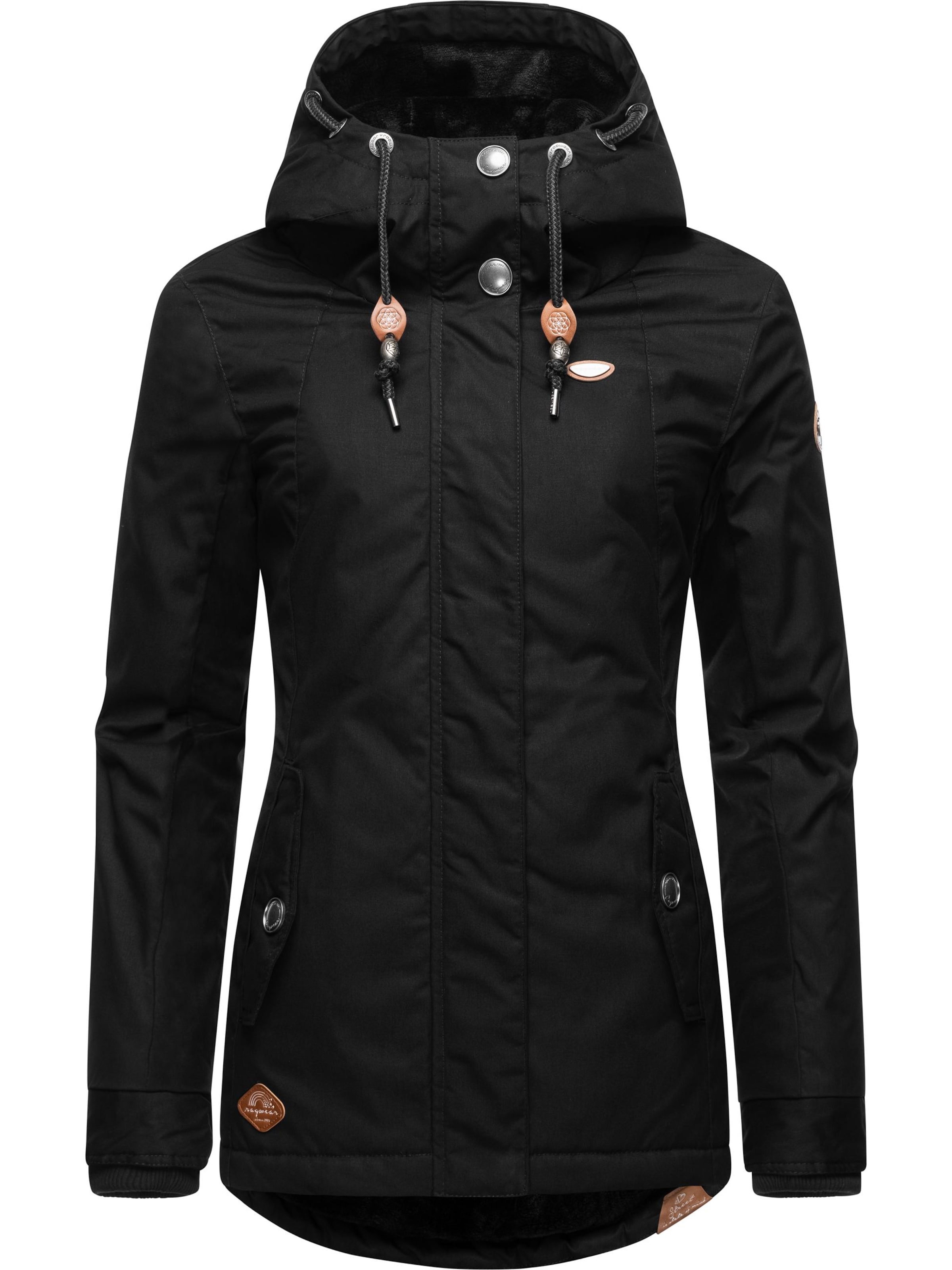 Ragwear Zimska jakna 'Monade' | črna barva