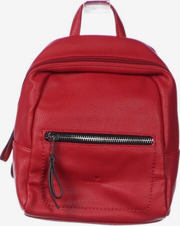 TOM TAILOR Backpack in One size in Red: front