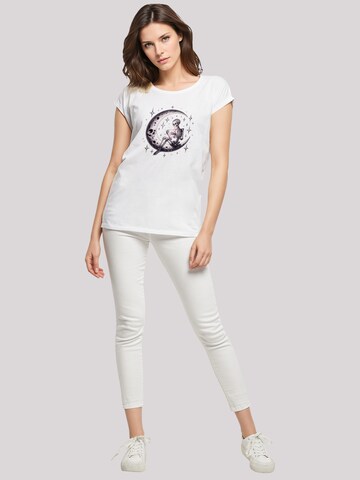 T-shirt 'Gothic Valentinstag Skelett Mond' F4NT4STIC en blanc