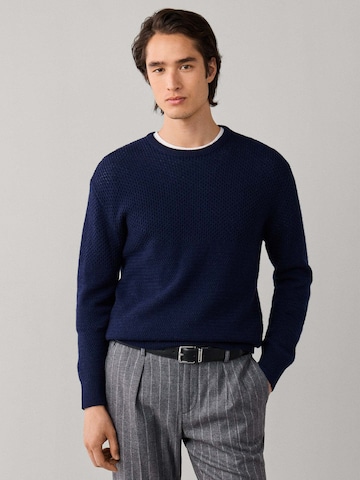 Pullover di Hackett London in blu: frontale
