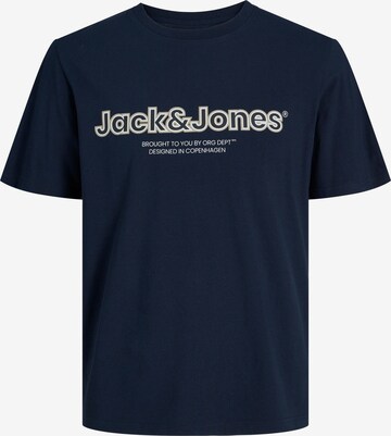 JACK & JONES T-Shirt 'LAKEWOOD' in Blau: predná strana