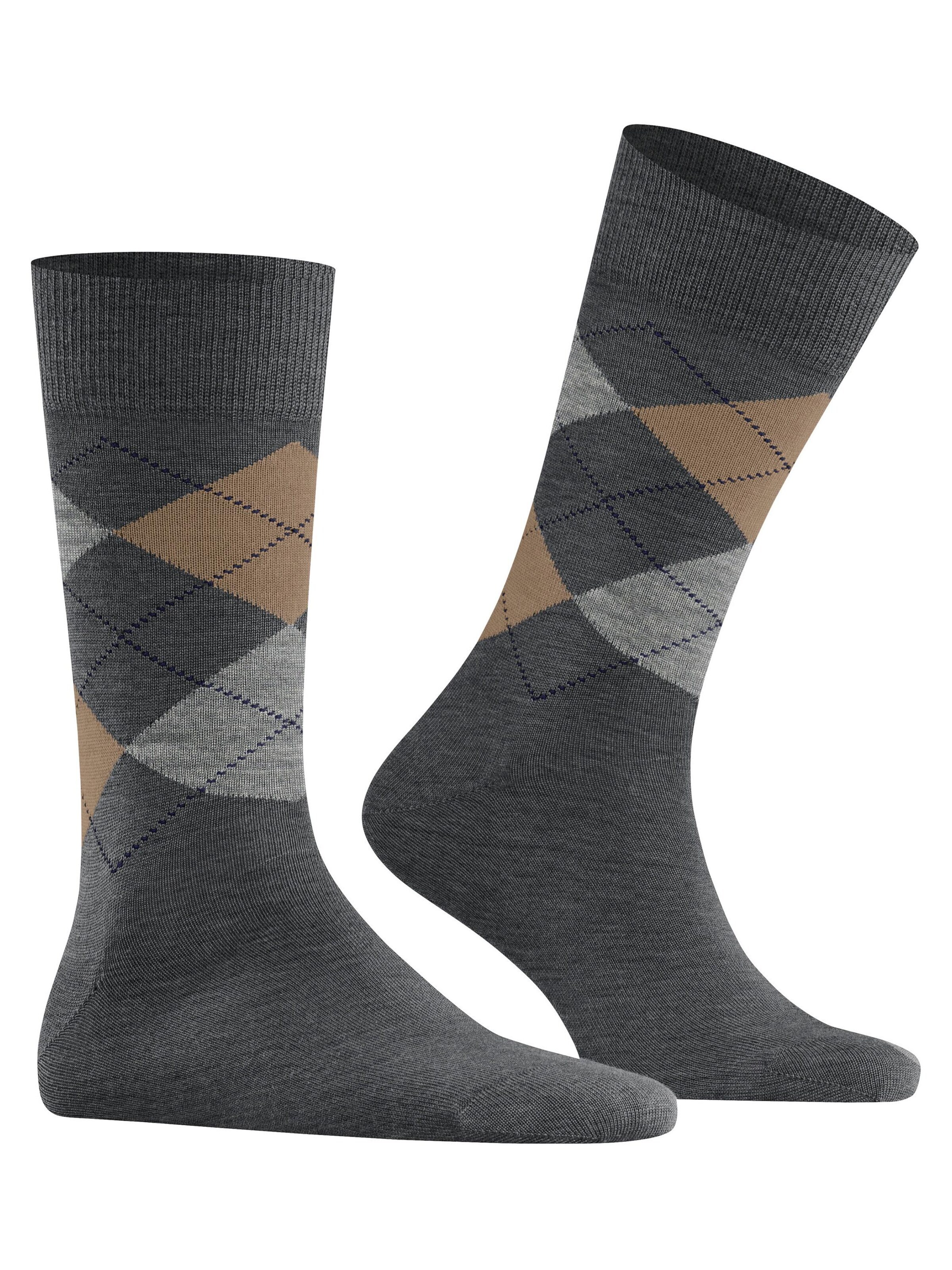 BURLINGTON Socken 'Edinburgh'‌‌‌ in Grau