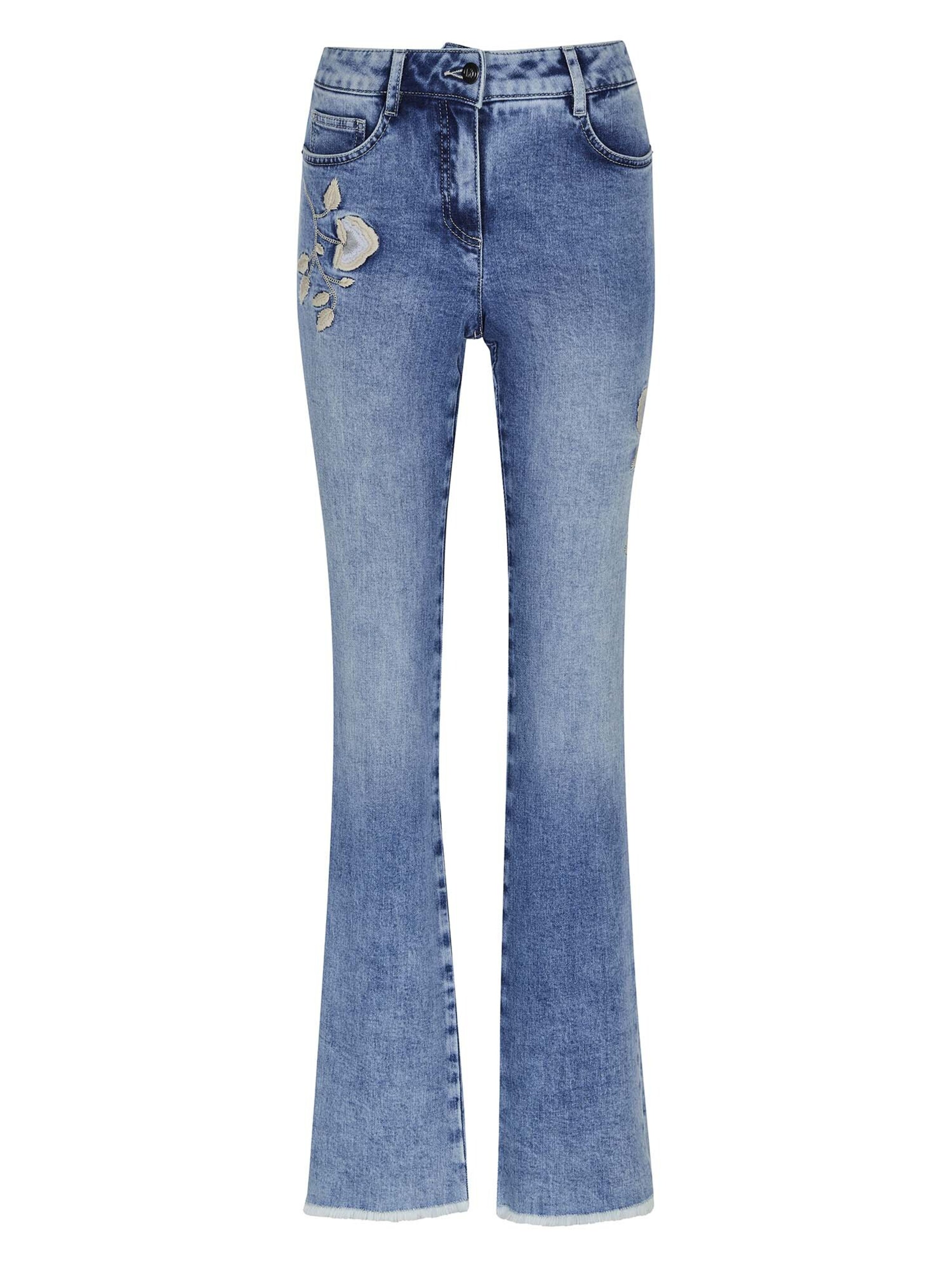 évasé Jean MADELEINE en bleu : devant