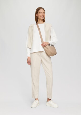 s.Oliver Sweatshirt in Wit