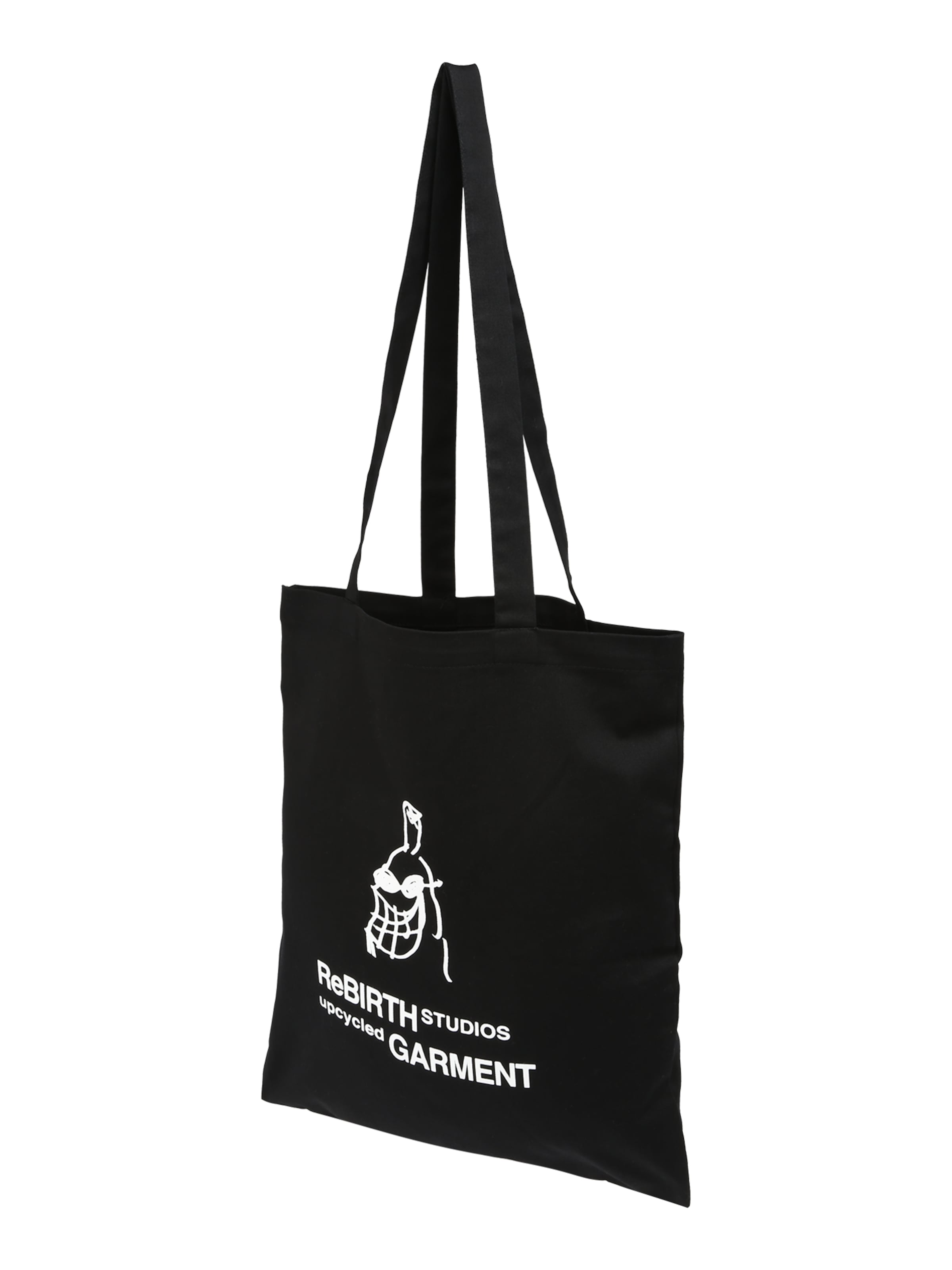 ABOUT YOU REBIRTH STUDIOS Pouch 'Simple Logo' in Black: front