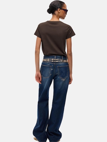 Maglietta 'PINKO BUSSOLOTTO T-SHIRT JERSEY T-SHIRT' di PINKO in marrone