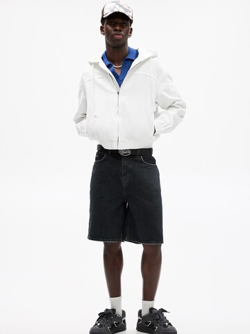 Pull&Bear Tussenjas 'STWD' in Wit