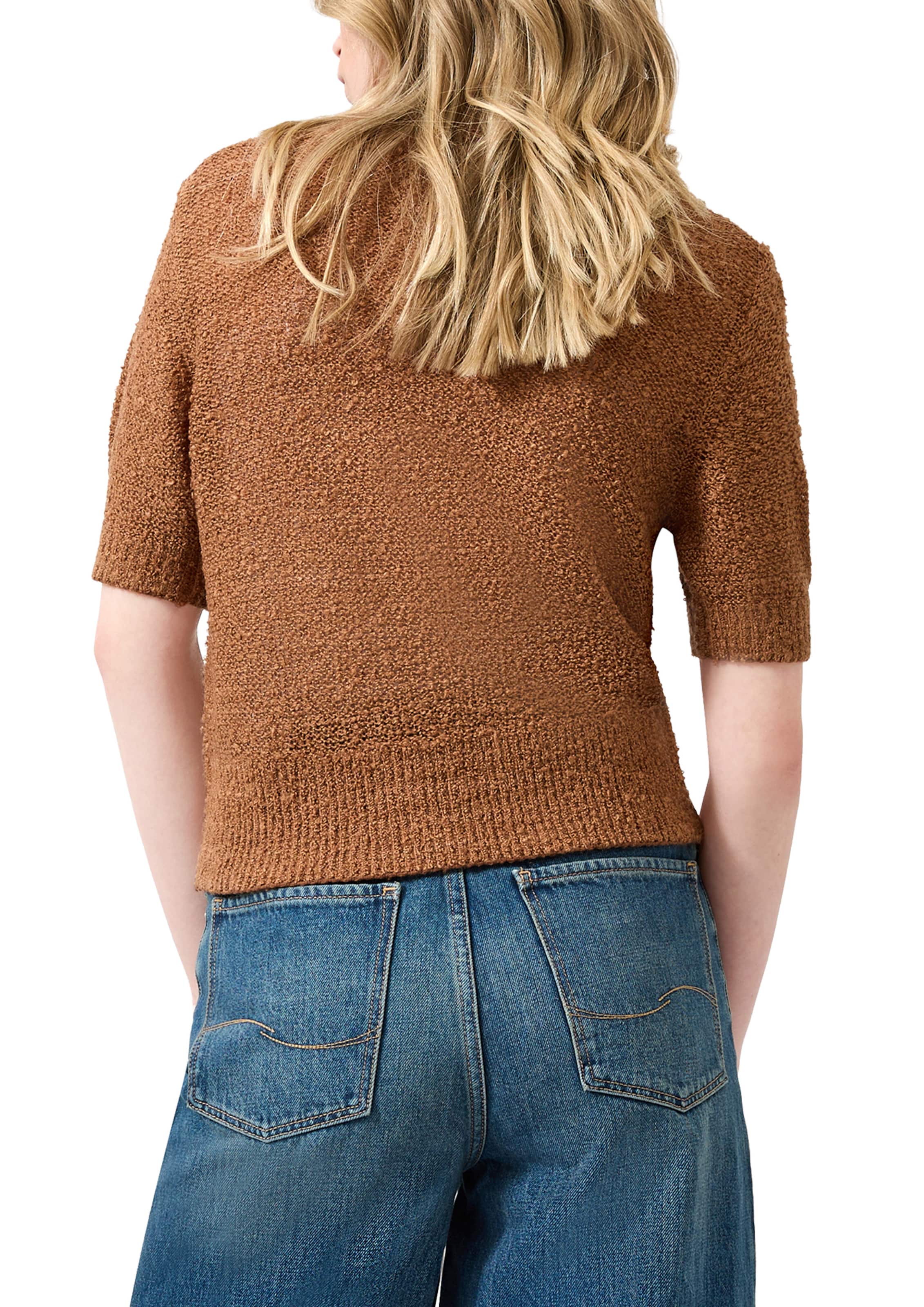 Pull-over QS en marron