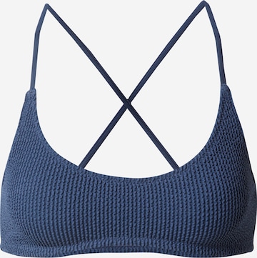 WEEKDAY - Top de bikini 'Sun' en azul: frente