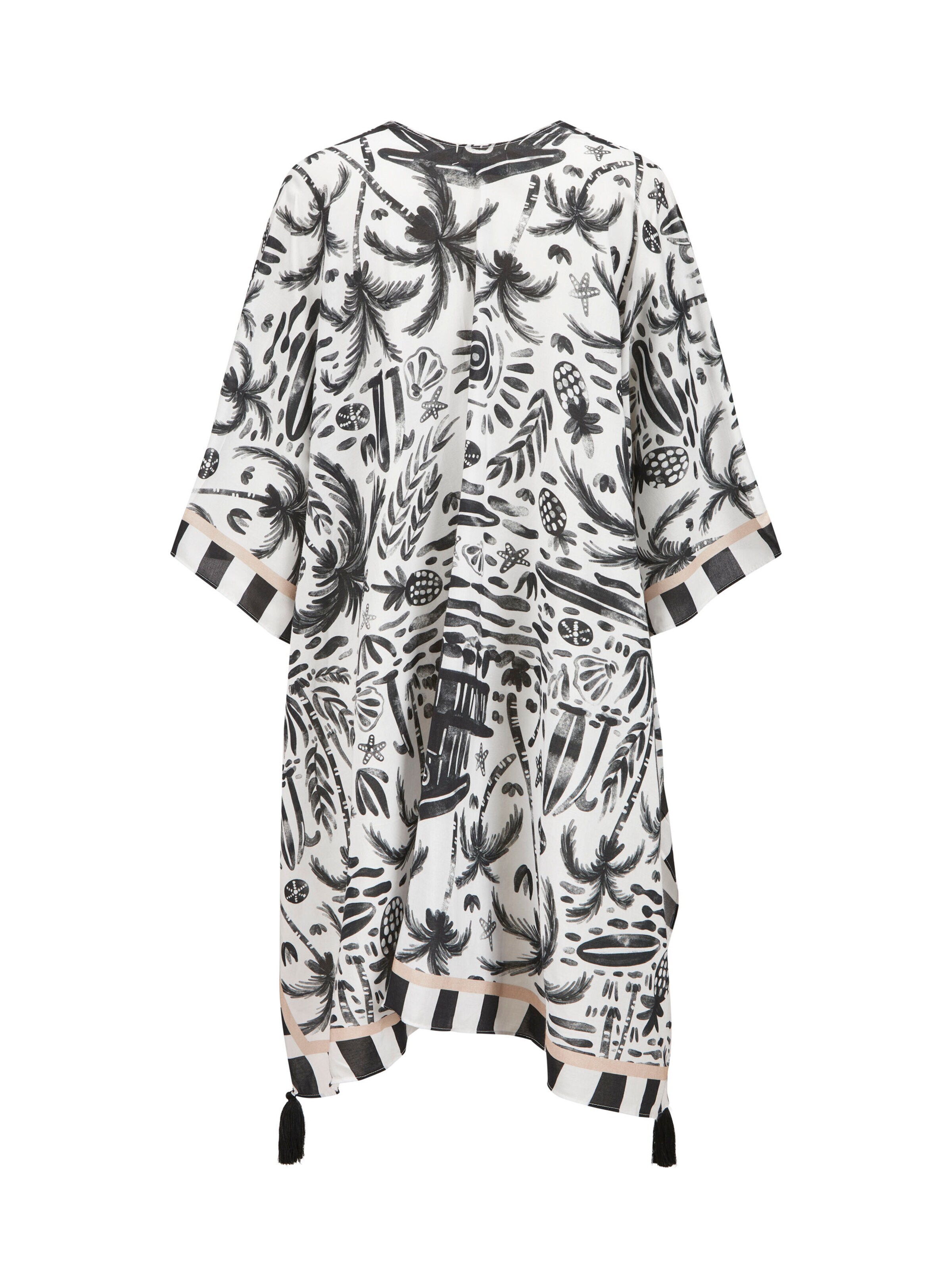 CODELLO Cape in Zwart: voorkant