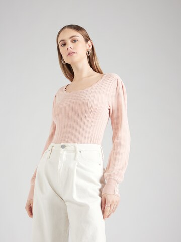 ONLY Sweater 'MEDDI' in Pink: front