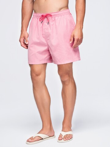 Ombre Zwemshorts in Roze