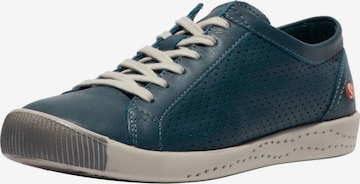 Baskets basses Softinos en bleu : devant