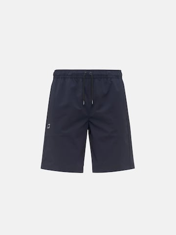 K-Way Regular Outdoor trousers 'K-WAY NESILIER TRAVEL BERMUDA' in Blue