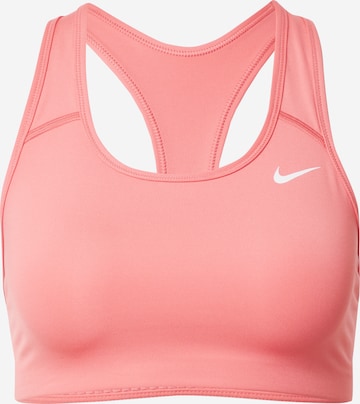 NIKE Sport bh in Roze: voorkant