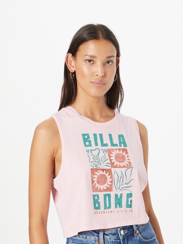BILLABONG Sports Top 'DIV' in Pink: front