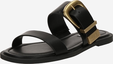 Saboți de la STEVE MADDEN pe negru: față