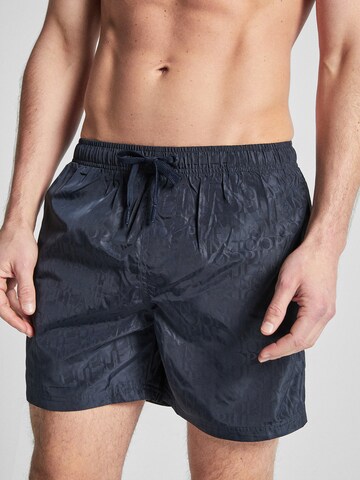 JOOP! Jeans Zwemshorts in Blauw: voorkant