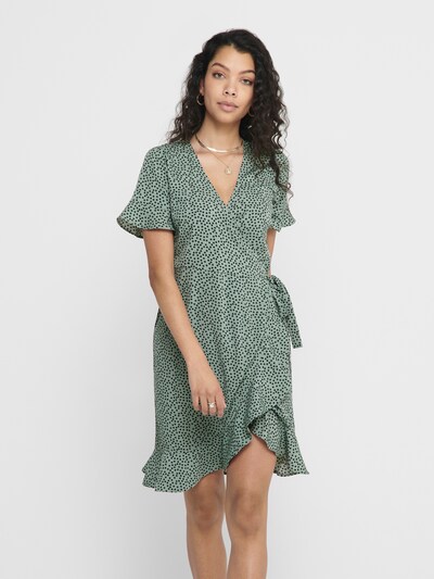 Rochie 'ONLOLIVIA' ONLY pe verde / negru, Vizualizare model